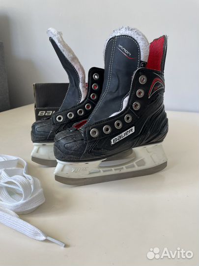 Хоккейные коньки bauer Y9 R, 27размер