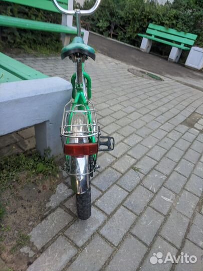 Детский велосипед(зеленый)