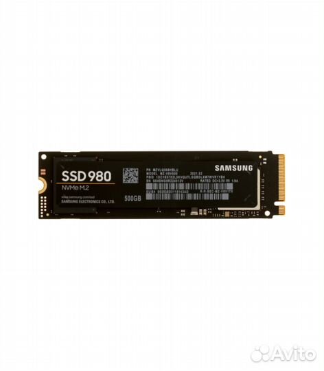 500 гб SSD M.2 накопитель Samsung 980 (MZ-V8V500BW