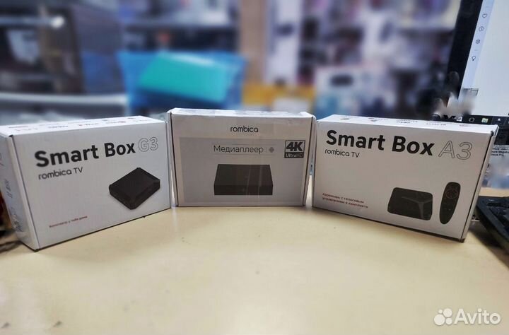 Smart-TV приставка Rombica SMART Box
