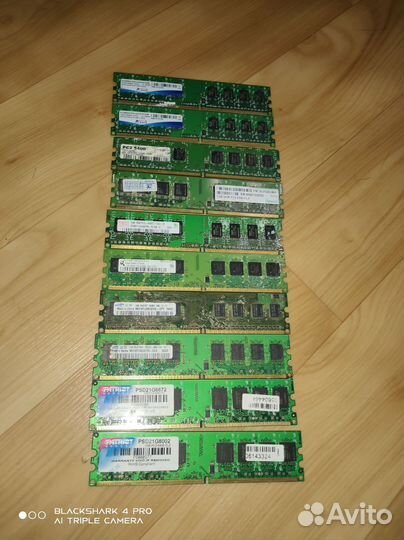 Оперативная память ddr2 1gb 10 шт
