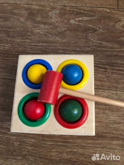 Деревянные развивающие игрушки