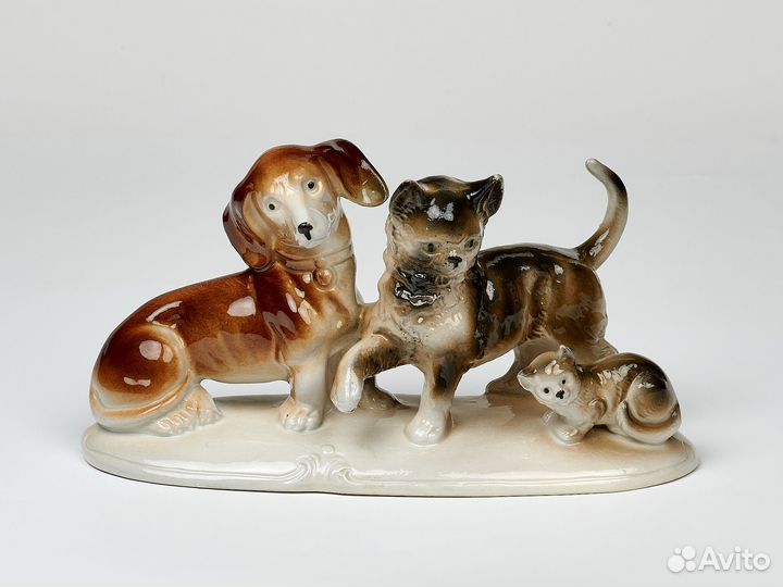 Статуэтка Кошечка котенок такса Lippelsdorf