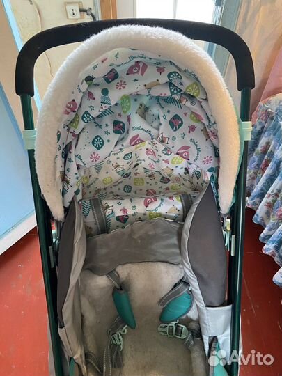 Санки коляска nika