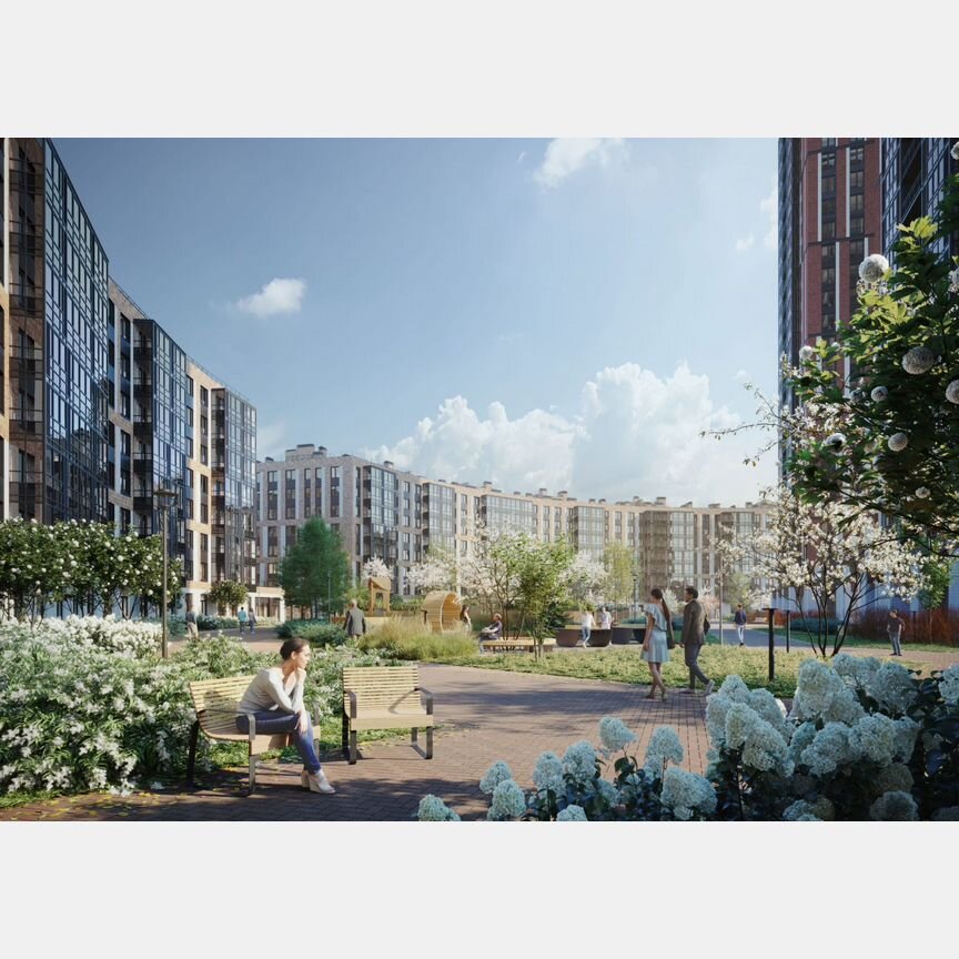 3-к. квартира, 90 м², 5/25 эт.