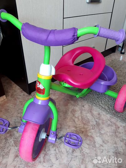 Детский трехколесный велосипед