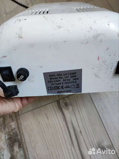 Лампа gel UV