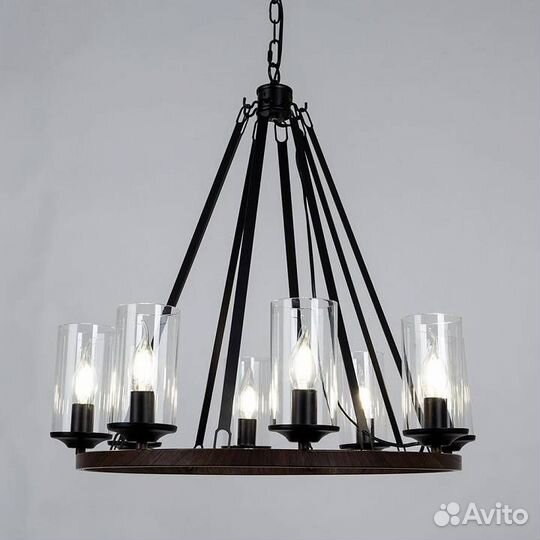 Подвесная люстра Arte Lamp Dalim A7014SP-8BK