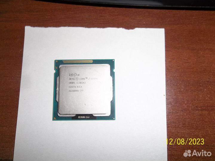 Core I7-3770K LGA 1155