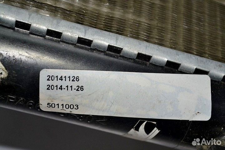 Радиатор отопителя салона DAF XF105 (01.05)