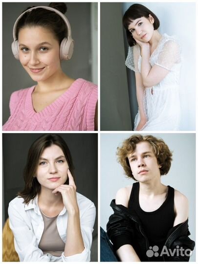 Актёрское/модельное портфолио, видеовизитки, пробы