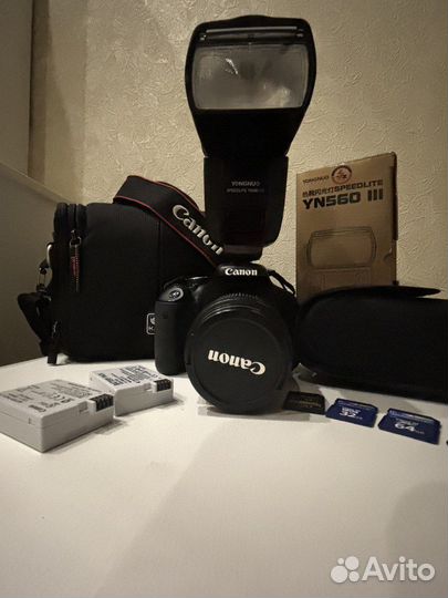 Фотоаппарат Canon eos 600d