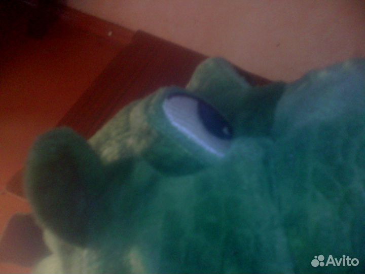 Дракон зелёный. кукла одевается на руку