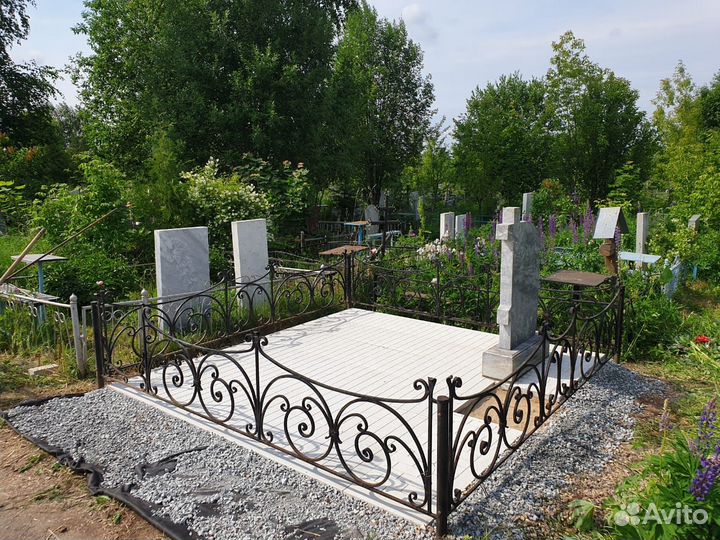 Благоустройство могил (мест захоронений)