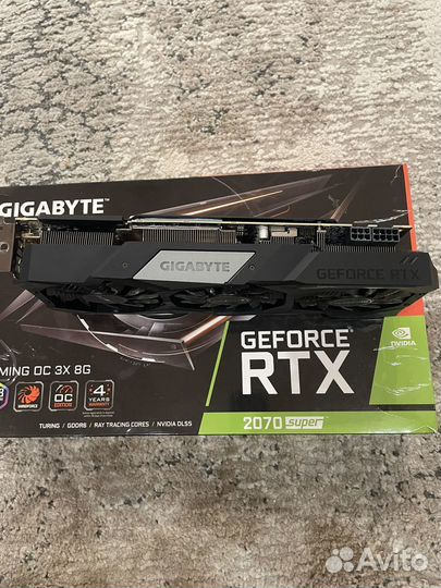Видеокарта gigabyte rtx 2070 super gaming oc 8 gb