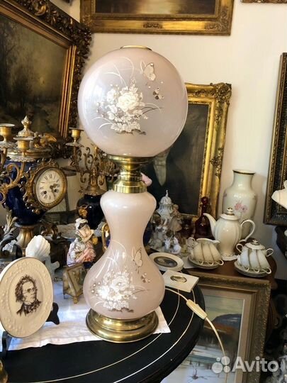 Лампа антикварная европа