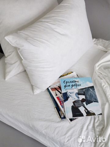 Новые пуховые подушки