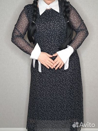 Костюм Уэнсдей взрослый или подростковый