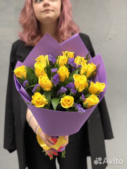 Букет роз «Сочное ассорти»