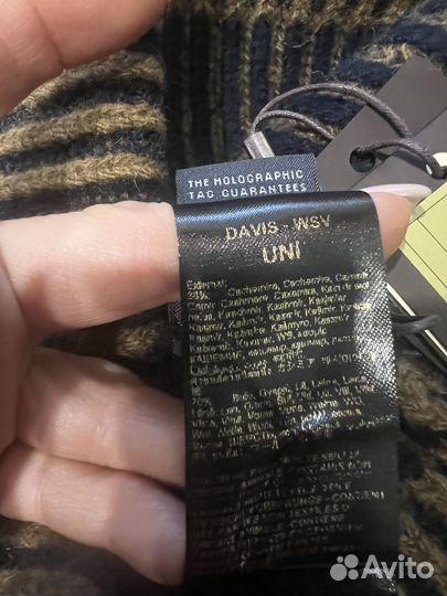 Moorer новая шапка с кашемиром chase