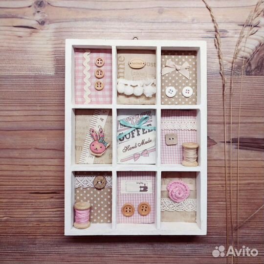 Шедоубокс, декоративная полочка