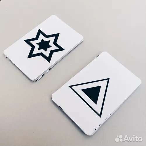 Чёрно-белые карточки для новорожденных