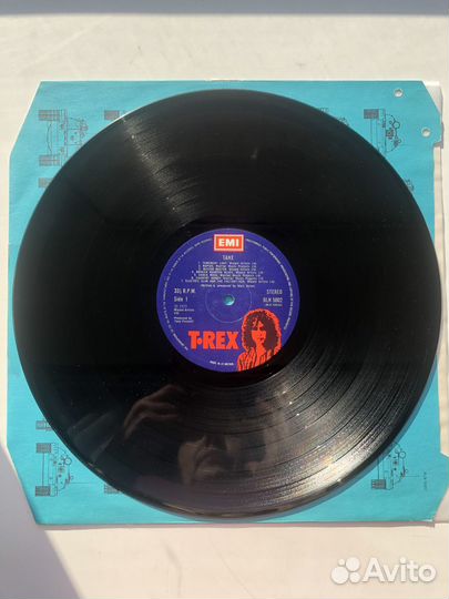 LP T. Rex - Tanx/ Rock 1973 T. REX Orig