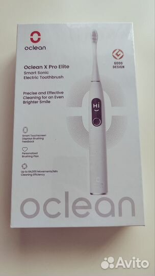 Электрическая зубная щетка Oclean X Pro Elite