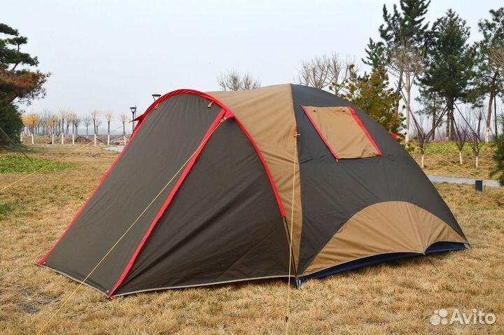 Палатка туристическая 4х местная с тамбуром