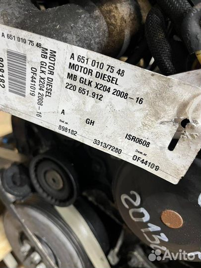 Двигатель OM651.912 Mercedes-Benz