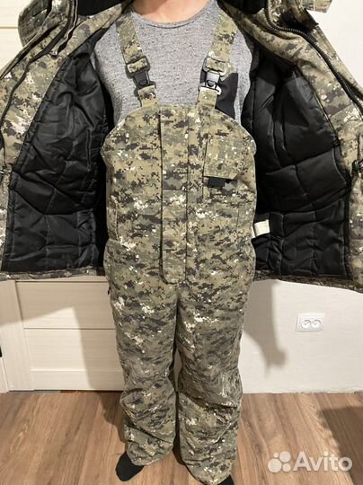 Костюм зимний бушлат для рыбалки