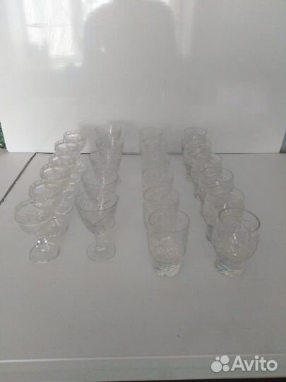 Хрустальная посуда СССР