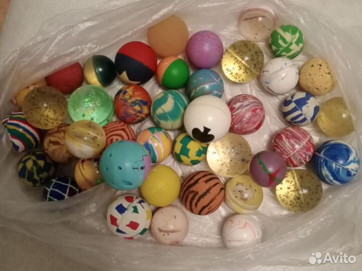 Резиновые мячики