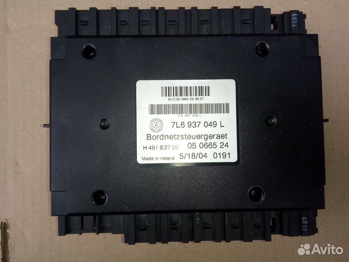 Блок управления бортовой сети Туарег