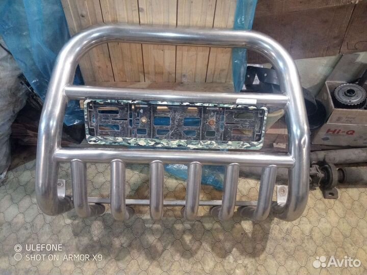 Кенгурятник из нержавейки