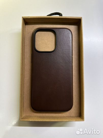 Чехол Nomad Modern Leather Case iPhone 14 pro