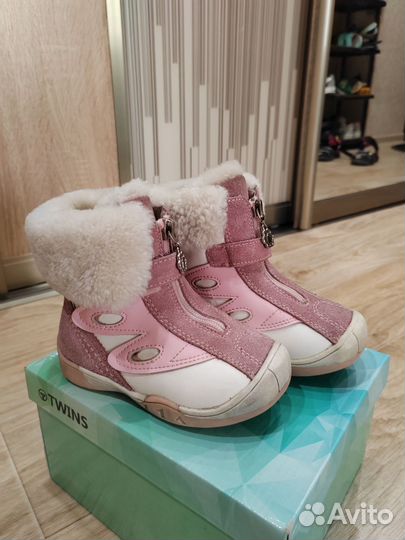 Ботинки зимние для девочки 25 размер