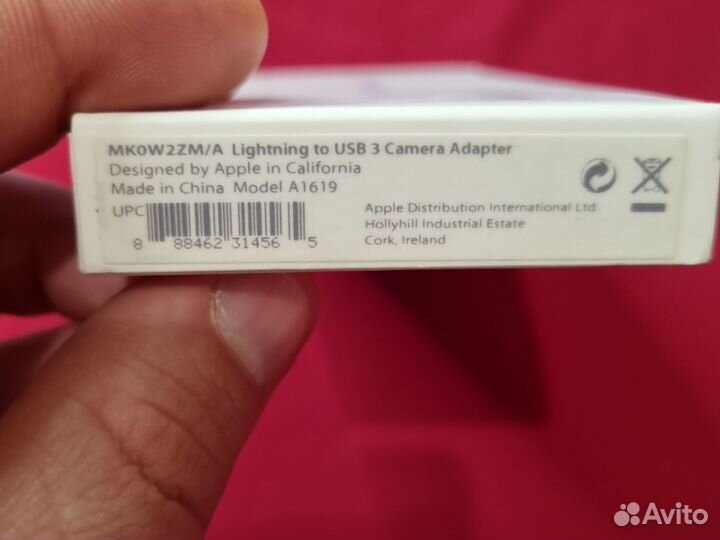 Apple Lightning to USB 3 Camera Adapter оригинал