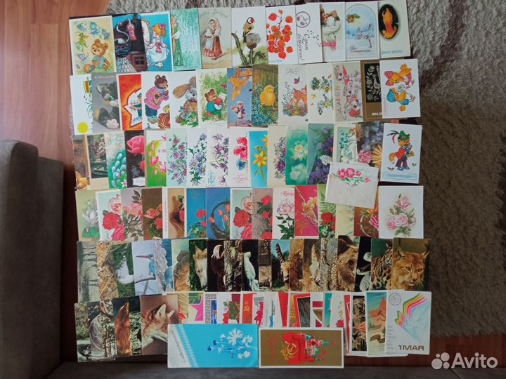 Открытки СССР чистые