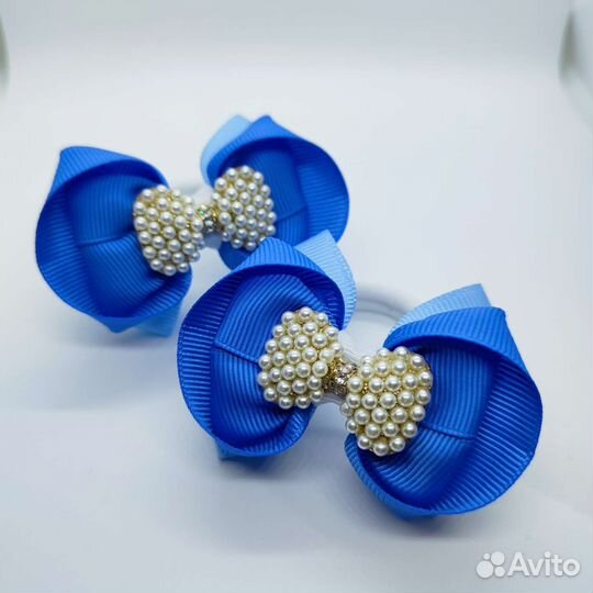 Бантики ручной работы для волос