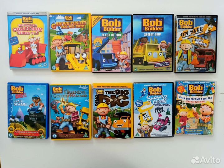 DVD мультфильмы