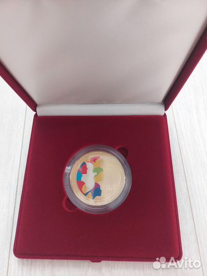 Настольная медаль вфмс