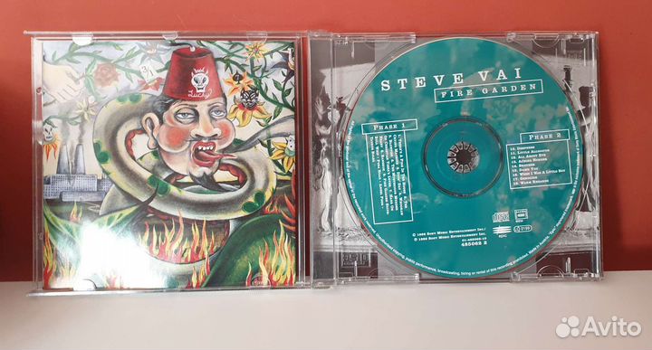Steve Vai - Fire Garden (CD фирменный)