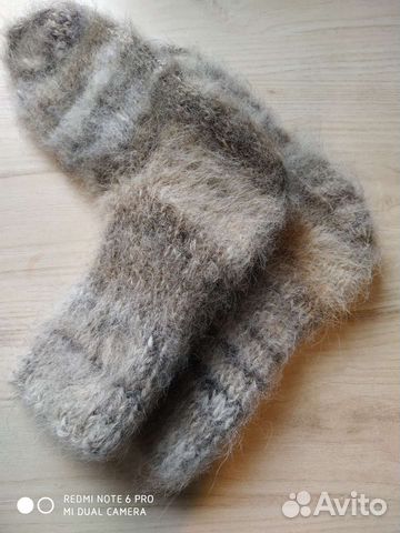 Носки из собачьего пуха и шерсти