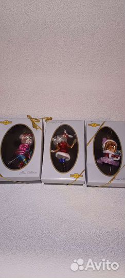 Елочные украшения из стекла