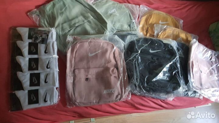Рюкзак Nike и Adidas
