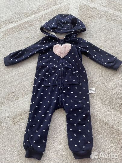 Комбинезон осенний флисовый 80 размер