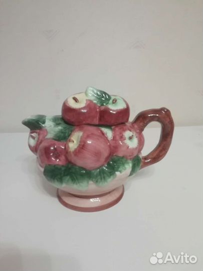 Чайник заварочный, чайная пара, молочник Кахла