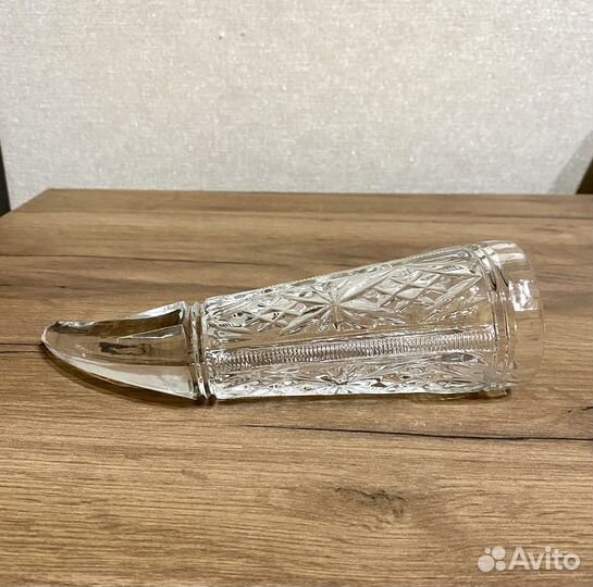 Ваза СССР, хрустальный кубок-рог