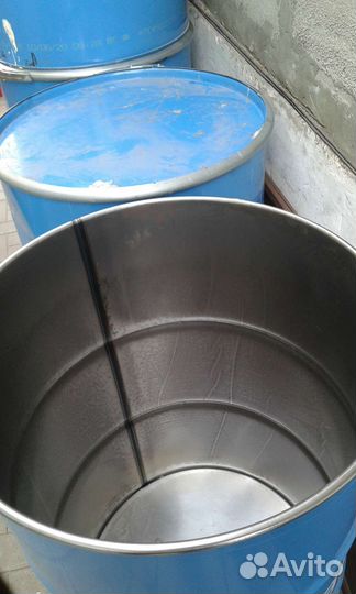 Бочка метал.(вода/мусор,слив,бочка-душ)